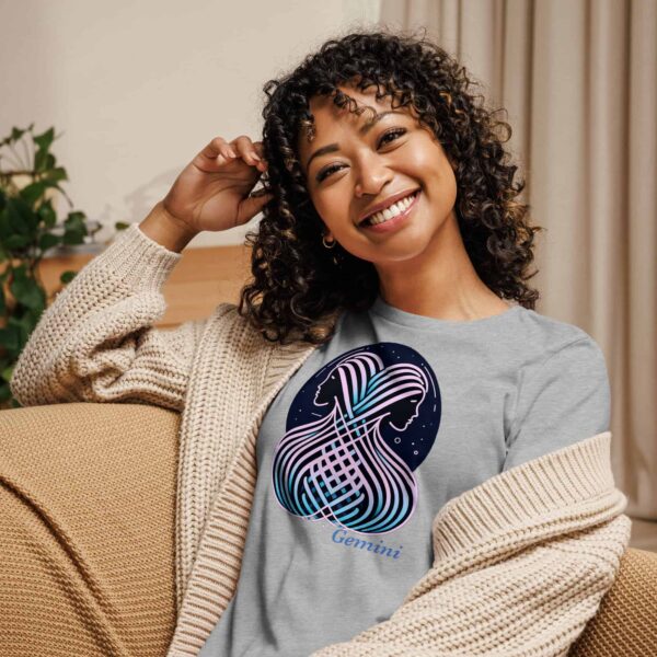 Gemini Women's Relaxed T-Shirt - Image 3
