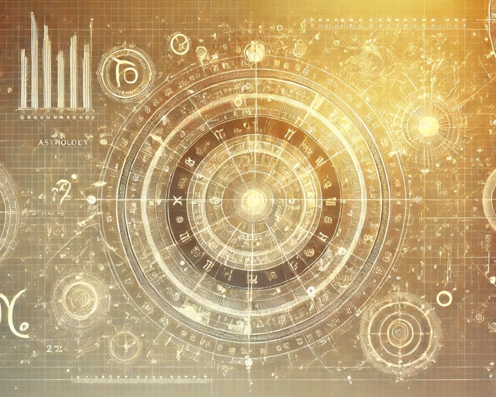 DALL·E 2024-07-07 05.07.42 - A semi-transparent background image for an astrology website homepage, featuring a motif of astrological charts, numbers, and symbols signifying the u