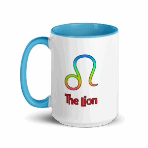 Leo Bravery White Mug