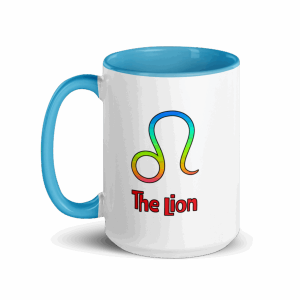 Leo Bravery White Mug