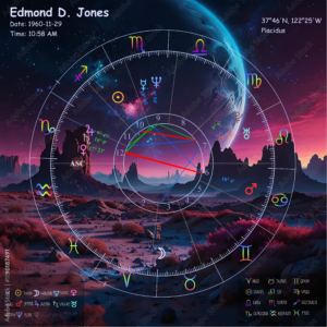 MarsScape Wheelchart with Neon Lettering