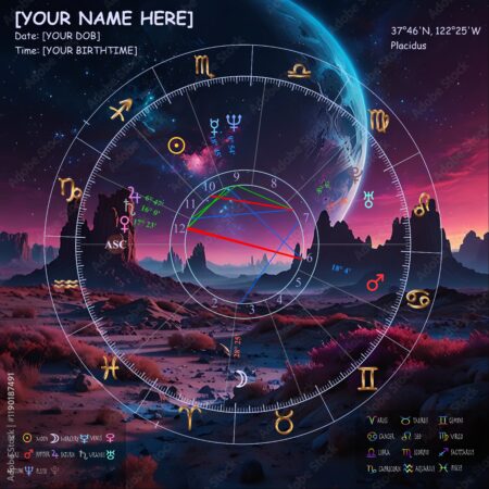 MarsScape Birth Chart