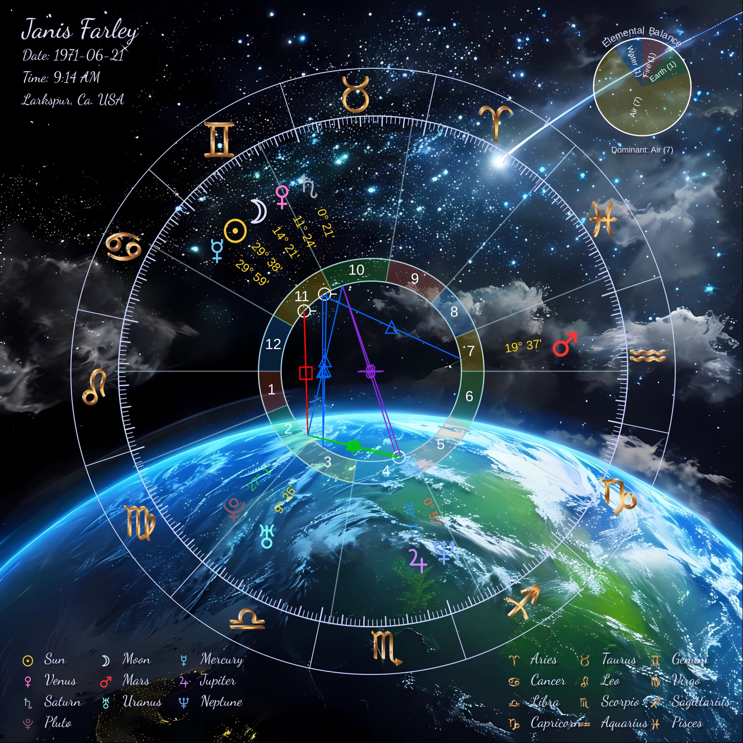 EarthScape Wheelchart