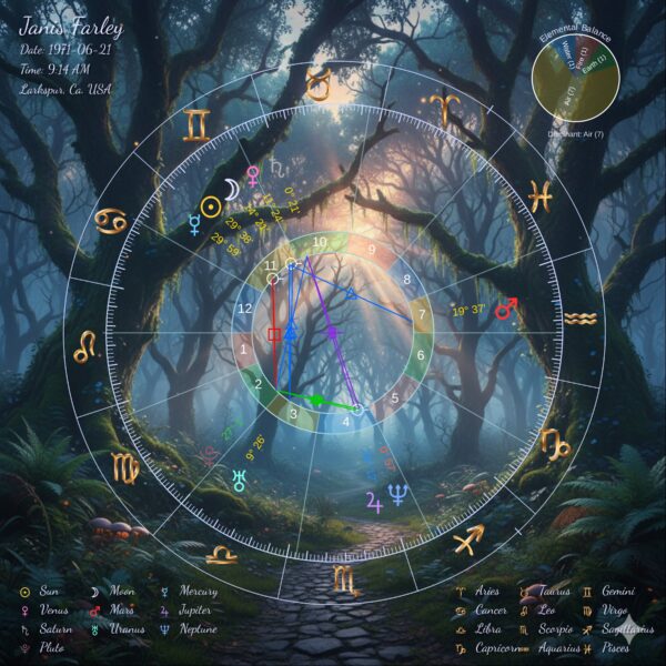 Enchanted Forrest Wheelchart