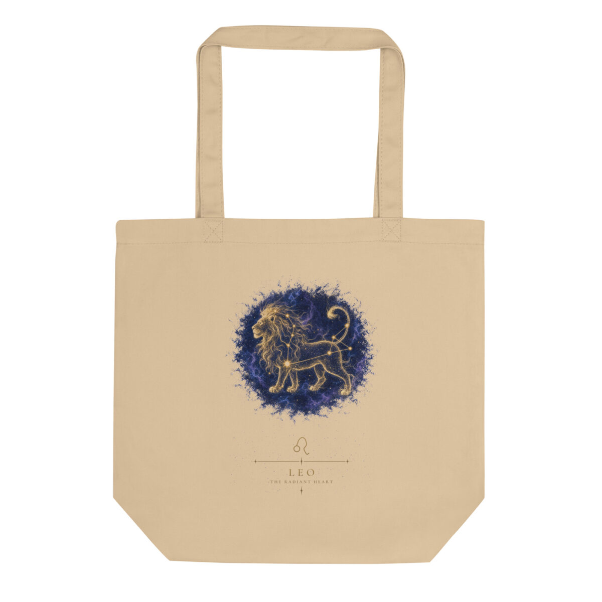 Leo Eco Tote Bag (Oyster) — Celestial