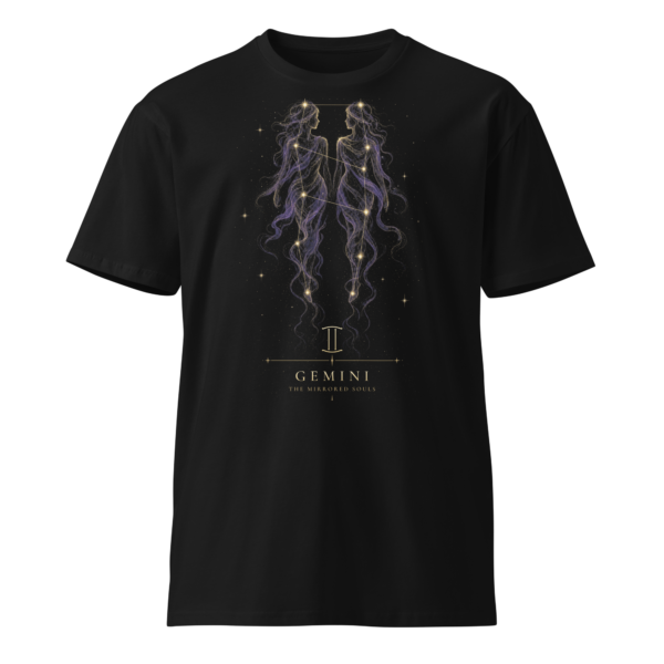 Unisex premium t shirt black front 6a83a6a5f1557