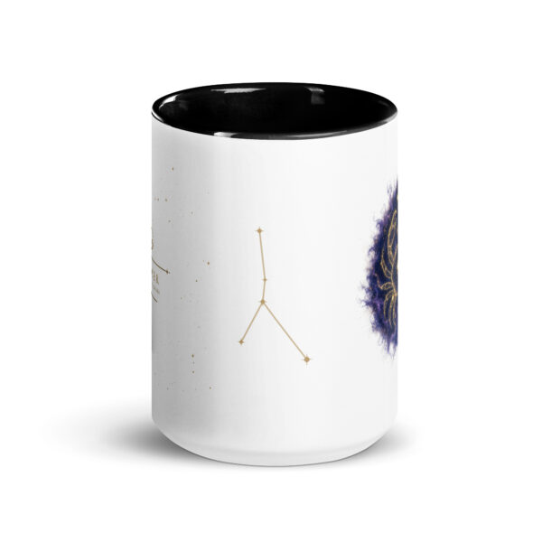 Cancer White Ceramic Mug with Color Inside (15 oz) — Celestial