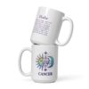 Personalized Cancer mug, day and night cancer mug v03 front view