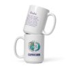 Personalized Capricorn mug, day and night capricorn mug v01 front view
