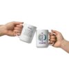 Personalized Gemini mug, day and night gemini mug v03 front view