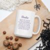 Personalized Capricorn mug, day and night capricorn mug v01 halloween