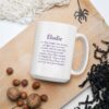 Personalized Leo mug, day and night leo mug v04 halloween