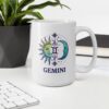 Personalized Gemini mug, day and night gemini mug v03 office environment