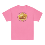 Leo Aries: Street Sign × Scorpio: Street Sign Tail Badge Youth Classic Tee (Gildan 5000B), Black, Azalea, White, Sport Grey, front